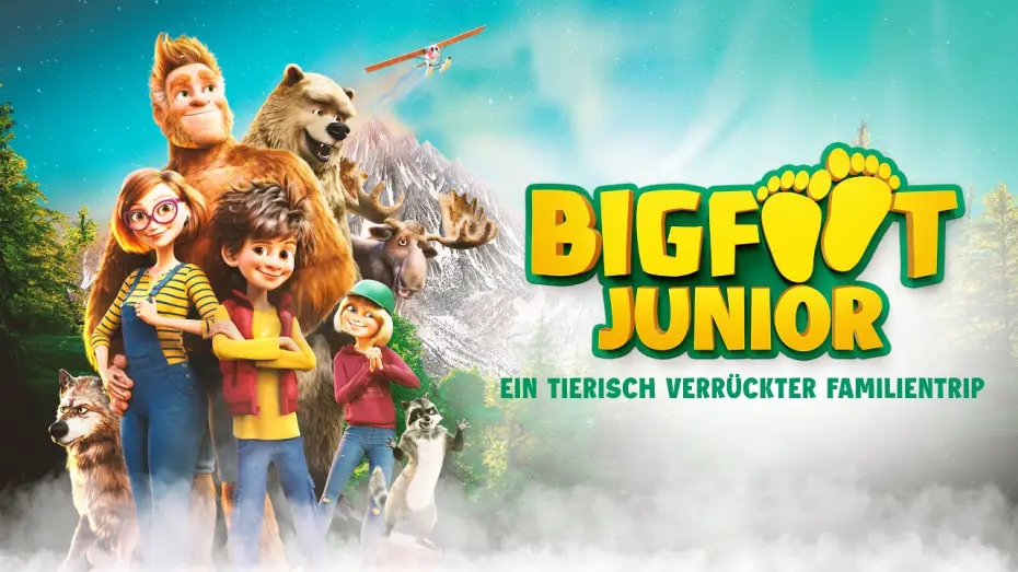 Відео до фільму Сімейка бігфутів | Bigfoot Junior - Ein Tierisch Verr&uuml;ckter Familientrip - Kinotrailer Deutsch HD - Ab 26.08.21 im Kino