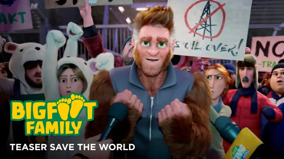 Відео до фільму Сімейка бігфутів | BigFoot Family - Teaser Save the world [VF]