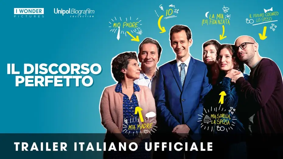 Відео до фільму Тост — IL DISCORSO PERFETTO | Trailer Italiano Ufficiale HD