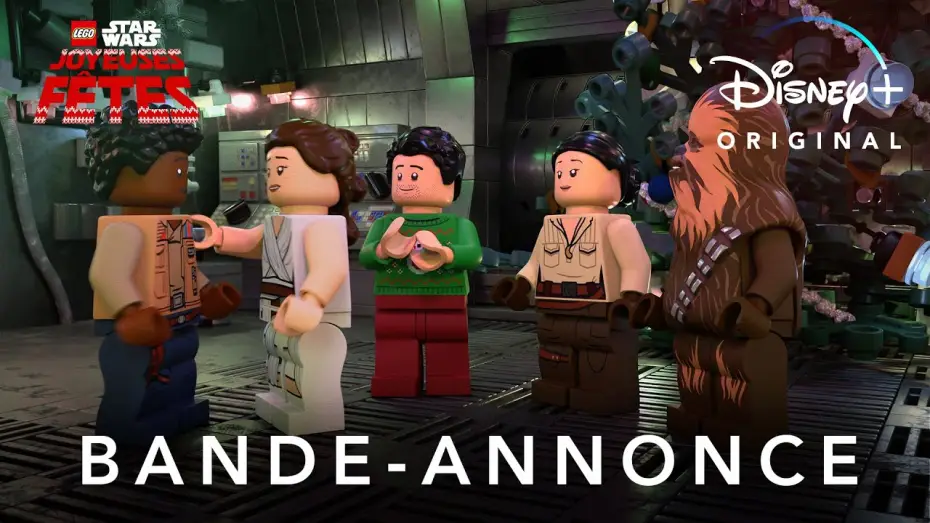 Відео до фільму Зоряні війни Lego: Святковий спецвипуск — LEGO Star Wars : Joyeuses Fêtes - Bande Annonce [VOST]