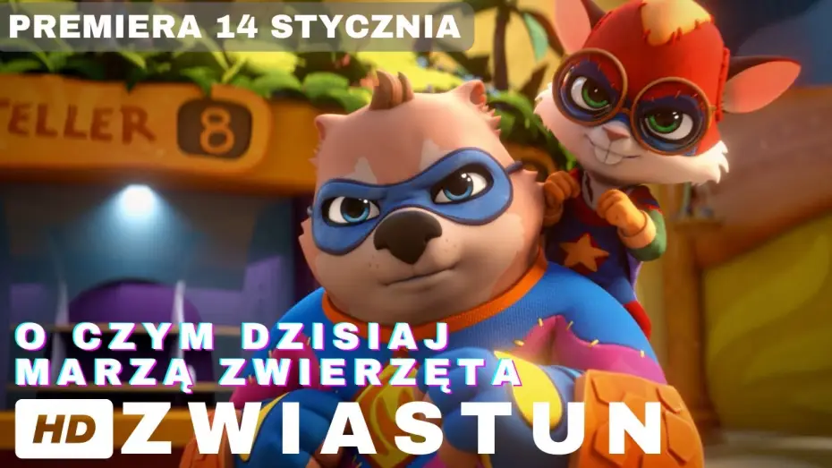 Відео до фільму Казки магічного міста: Бойовий вомбат — O CZYM DZISIAJ MARZĄ ZWIERZĘTA - oficjalny zwiastun