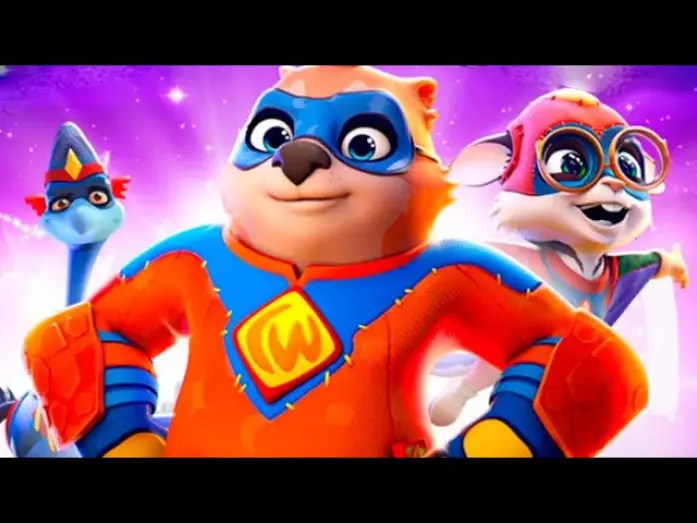 Відео до фільму Казки магічного міста: Бойовий вомбат — SUPER WOMBAT (Trailer español)