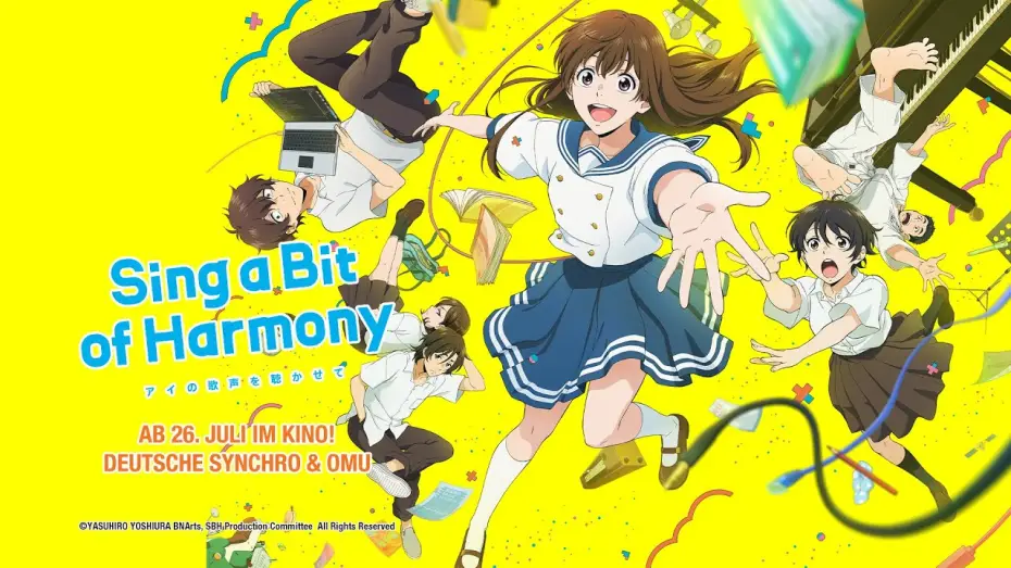 Відео до фільму Заспівай трохи гармонії — Sing a Bit of Harmony – Anime Kino Trailer (Deutsch/German)