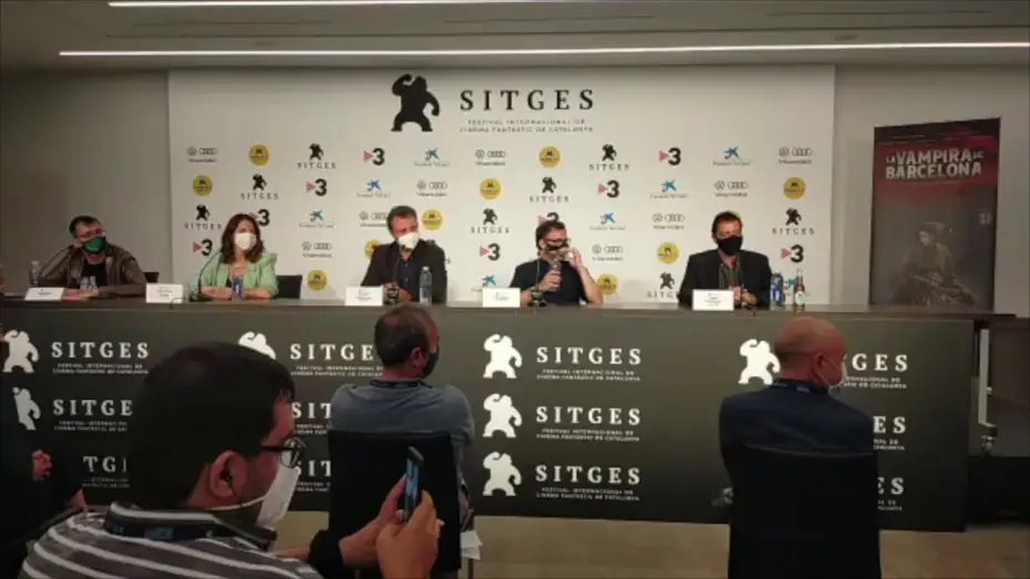 Відео до фільму La vampira de Barcelona — Sitges 2020 Press Conference