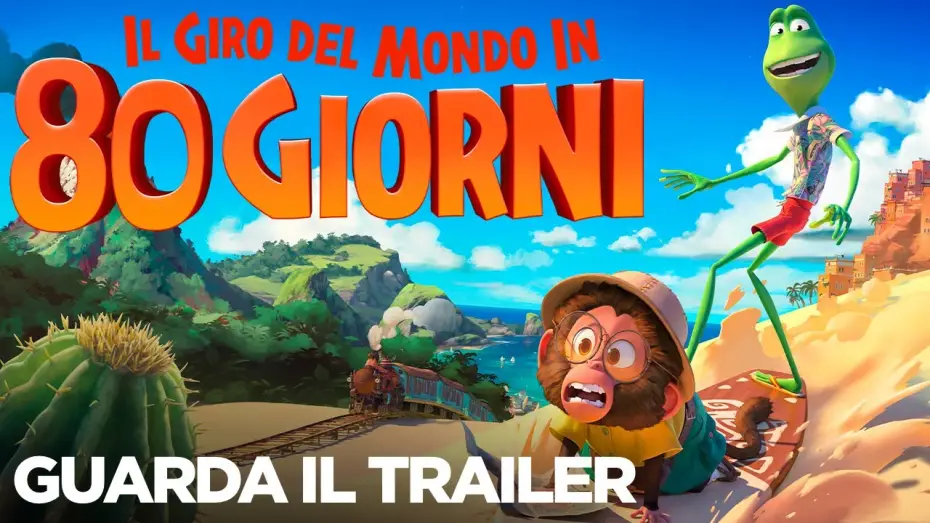 Відео до фільму Навколо світу за 80 днів — IL GIRO DEL MONDO IN 80 GIORNI - Trailer Ufficiale - Dal 9 Settembre al cinema