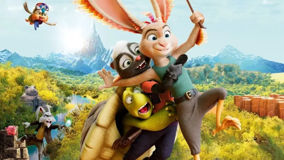 Відео до фільму Кролецип та Хом'як Темряви — Hopper, el polloliebre - Tráiler español