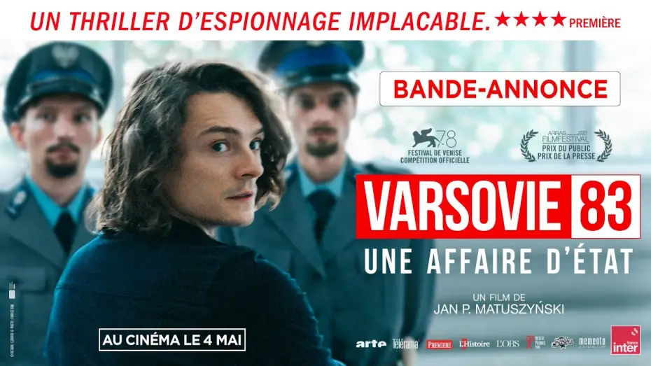 Відео до фільму Żeby nie było śladów — VARSOVIE 83, UNE AFFAIRE D'ÉTAT  |  BANDE-ANNONCE OFFICIELLE