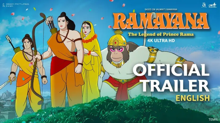 Відео до фільму Ramayana : The Legend of Prince Rama — Ramayana: The Legend Of Prince Rama | English trailer for theatrical release in India on Jan 24