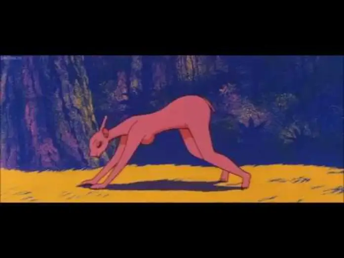 Відео до фільму 千夜一夜物語 — 1001 Nights (1969) - Giny transforms into Lioness (Revert)
