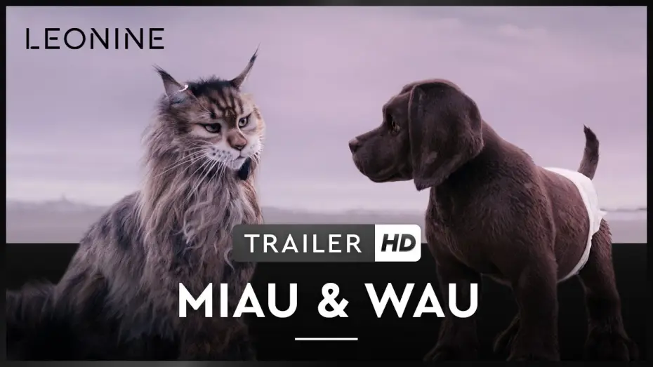 Відео до фільму Кіт & Пес: Шалені пригоди | Miau & Wau - Trailer (deutsch/german; FSK 6) - Ab 30.10. im Kino