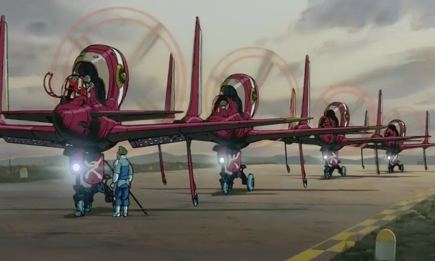 Відео до фільму Королівські космічні сили – крила Онеамісу — The Wings of Honnêamise - Top Gun cover (AMV)