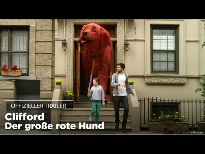 Відео до фільму Великий червоний пес Кліффорд — Clifford der große rote Hund - Offizieller Trailer - deutsch HD
