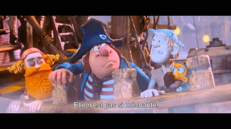Відео до фільму Пірати! Банда невдах — Les Pirates ! Bons à rien, Mauvais en tout - Bande Annonce - VOST