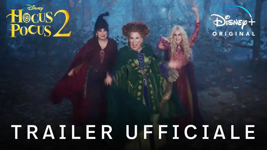 Відео до фільму Фокус-покус 2 — Disney+ | Hocus Pocus 2 - Disponibile in Esclusiva dal 30 Settembre