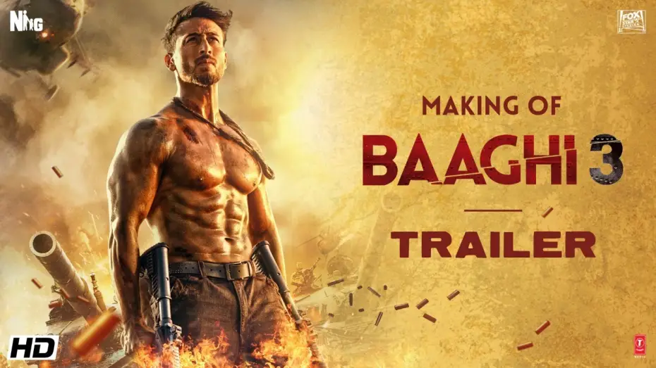 Відео до фільму बाघी ३ | Making Of Baaghi 3 Trailer | Tiger Shroff |Shraddha|Riteish| Sajid Nadiadwala | Ahmed Khan | 6 March