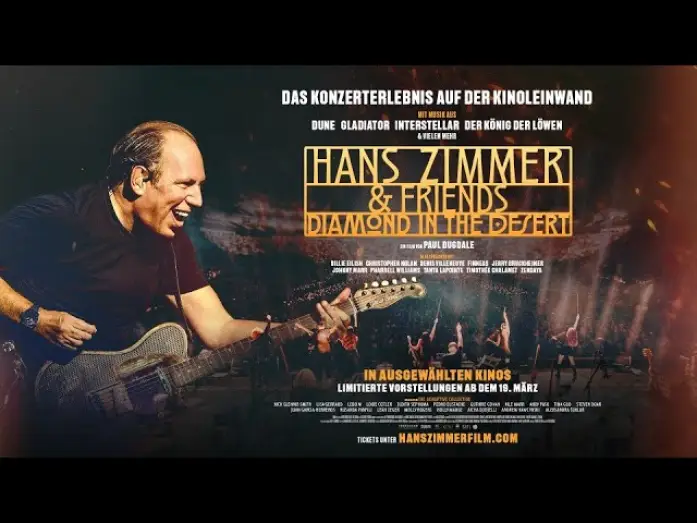 Відео до фільму Hans Zimmer & Friends: Diamond in the Desert | HANS ZIMMER & FRIENDS: DIAMOND IN THE DESERT I TRAILER