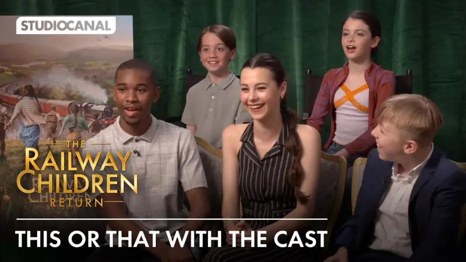 Відео до фільму The Railway Children Return — The cast of THE RAILWAY CHILDREN RETURN play This or That