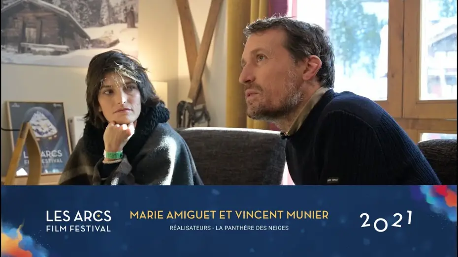 Відео до фільму La Panthère des neiges — Interview de Marie Amiguet et Vincent Munier - LA PANTHÈRE DES NEIGES