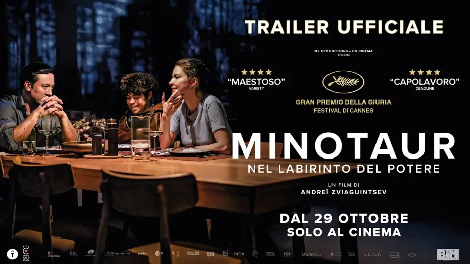 Відео до фільму Minotaure — MINOTAUR - Nel labirinto del potere di Andrey Zviagintsev | TRAILER ITA | Dal 29 Ottobre al cinema