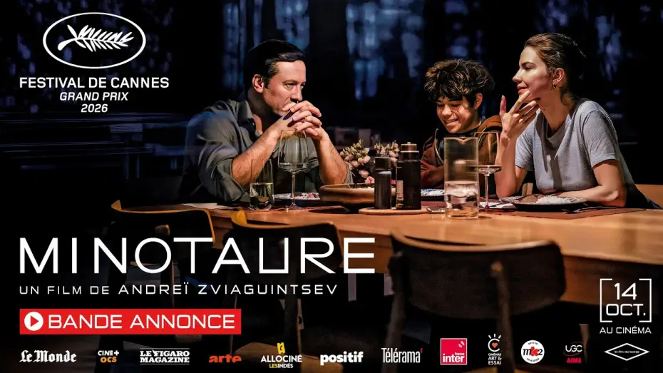 Відео до фільму Minotaure — Bande-annonce officielle - MINOTAURE d'Andreï Zviaguintsev (au cinéma le 14 octobre 2026)