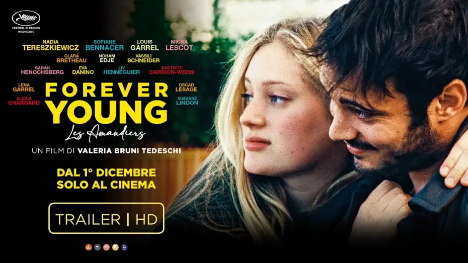Відео до фільму Les Amandiers | Forever Young di Valeria Bruni Tedeschi | Trailer Italiano HD