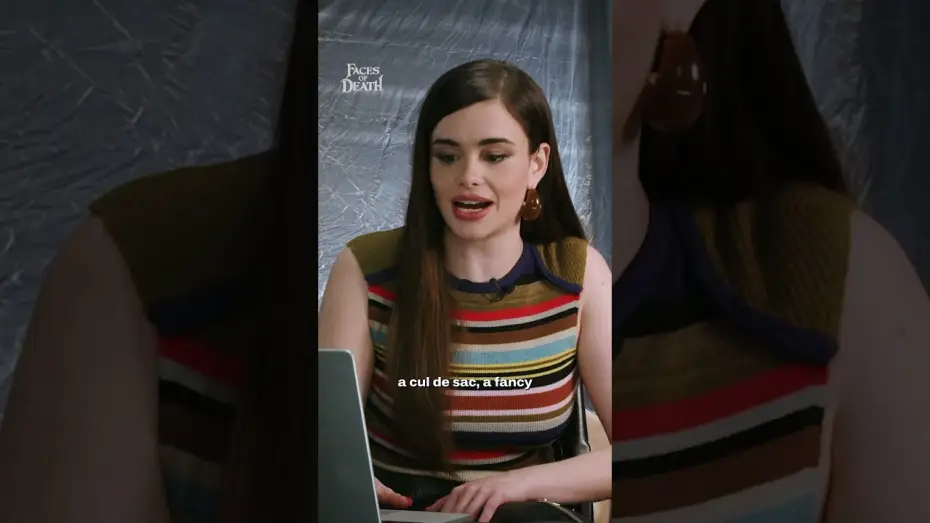 Відео до фільму Faces of Death — Barbie Ferreira talks Faces of Death behind-the-scenes moments part 2