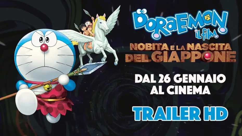 Відео до фільму 映画ドラえもん 新・のび太の日本誕生 | DORAEMON IL FILM - Nobita e la nascita del Giappone - Trailer Ufficiale Italiano | HD