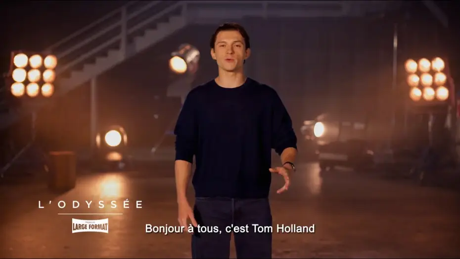 Відео до фільму Одіссея — L'Odyssée - Tom Holland vous présente L’Odyssée en format Premium VOST [Au cinéma le 15.07.26]
