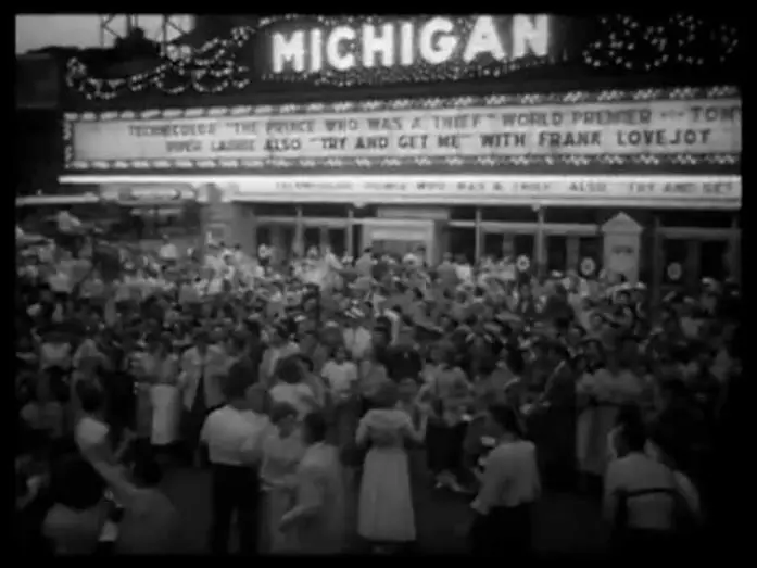 Відео до фільму The Prince Who Was a Thief — Prince Who Was a Thief Premier Detroit June 29 1951