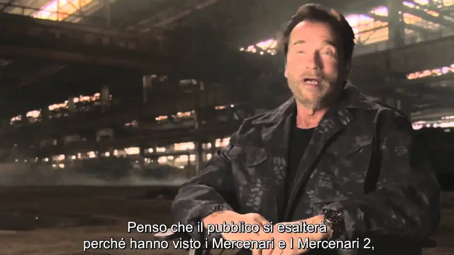Відео до фільму Нестримні 3 | I Mercenari 3 - The Expendables: intervista ad Arnold Schwarzenegger (sottotitoli in italiano)