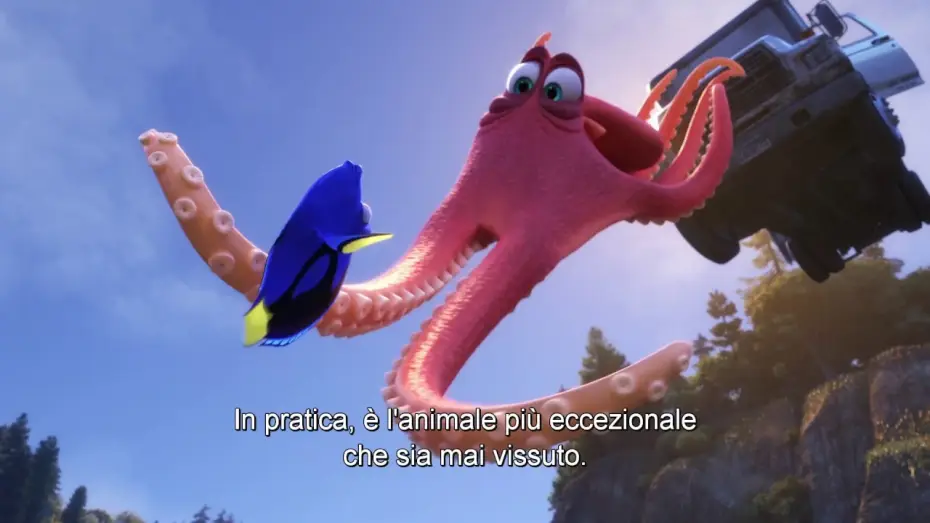 Відео до фільму У пошуках Дорі — Alla Ricerca di Dory - Le caratteristiche delle creature - Pod dal film
