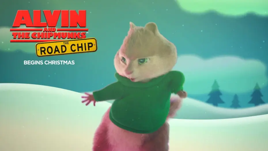 Відео до фільму Елвін та бурундуки: Бурундомандри — "I Want Chipmunks for Christmas"