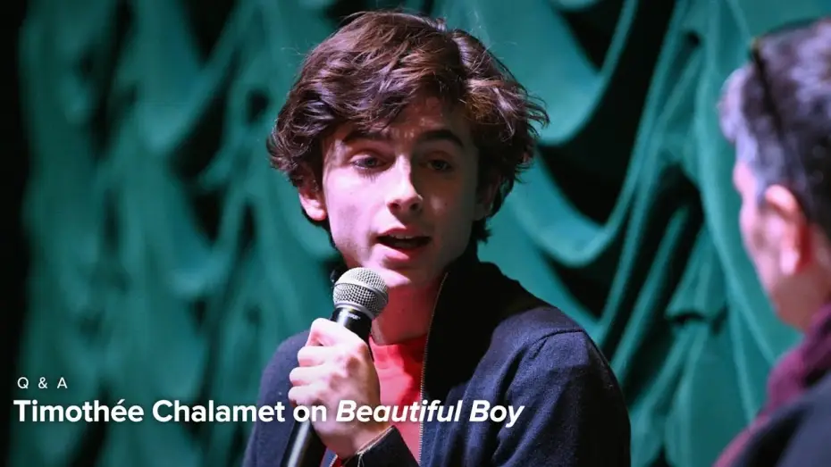 Відео до фільму Гарний хлопчик | Timoth&eacute;e Chalamet | Beautiful Boy Q&A