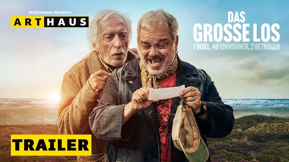 Відео до фільму &Agrave; l'ancienne | DAS GROSSE LOS &ndash; 1 INSEL, 40 EINWOHNER, 2 BETR&Uuml;GER / TRAILER / ab 10. April im Kino