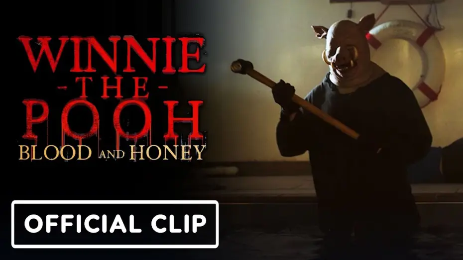 Відео до фільму Вінні-Пух: Кров і мед | Winnie-the-Pooh: Blood and Honey - Exclusive Red Band Clip (2023)