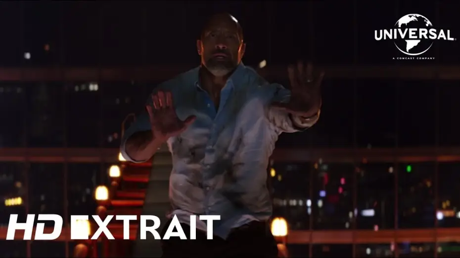 Відео до фільму Хмарочос | Skyscraper - Extrait "Le Saut De Will" VF