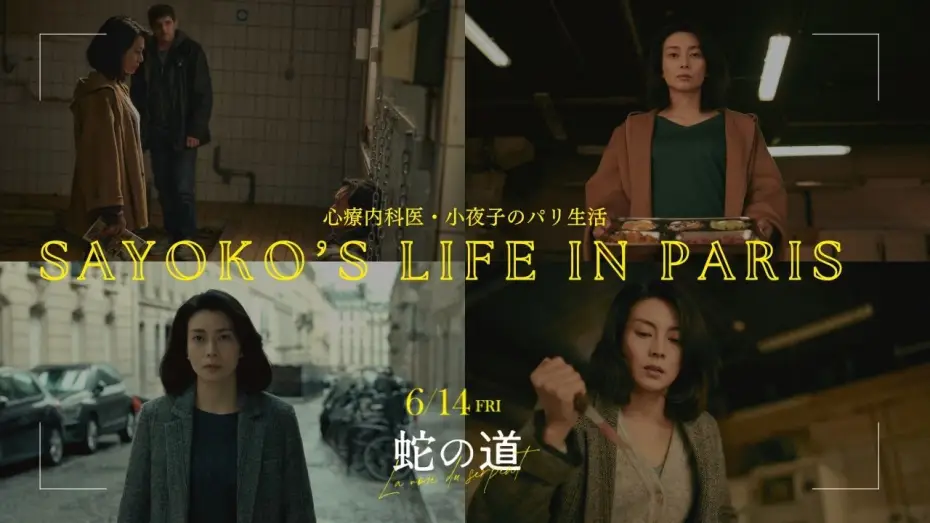 Відео до фільму 蛇の道 — 【🎬『蛇の道』】小夜子のパリ生活💚心療内科医💉ご飯🍚毎日のルーティン【6月14日(金)公開】