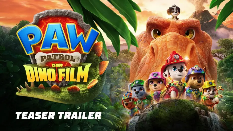 Відео до фільму Щенячий патруль: Динофільм | PAW Patrol: Der Dino Film | Teaser Trailer (2026 Film)