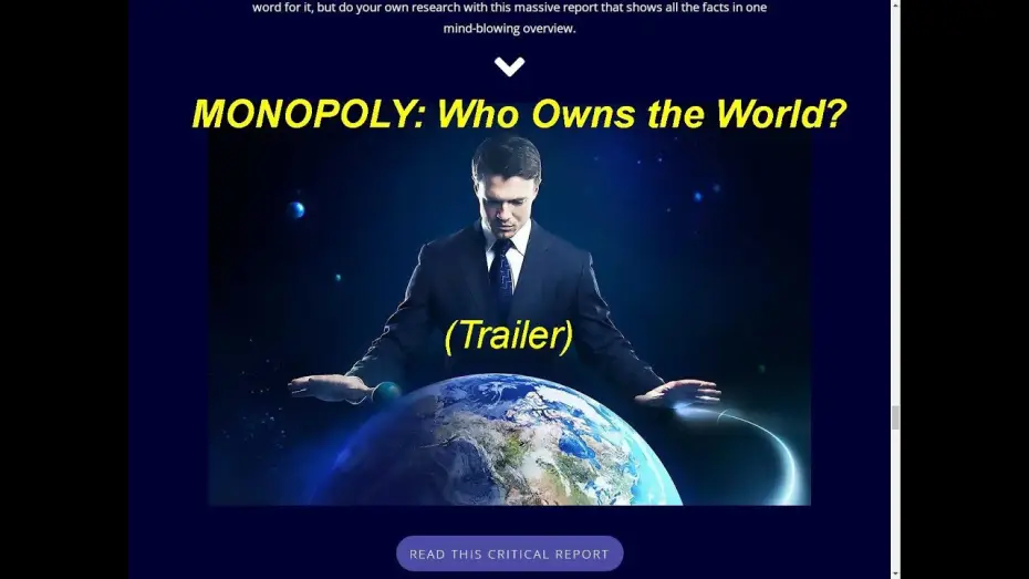 Відео до фільму Monopoly: Who Owns the World? — MONOPOLY: Who Owns the World? (Trailer) [20.10.2021]