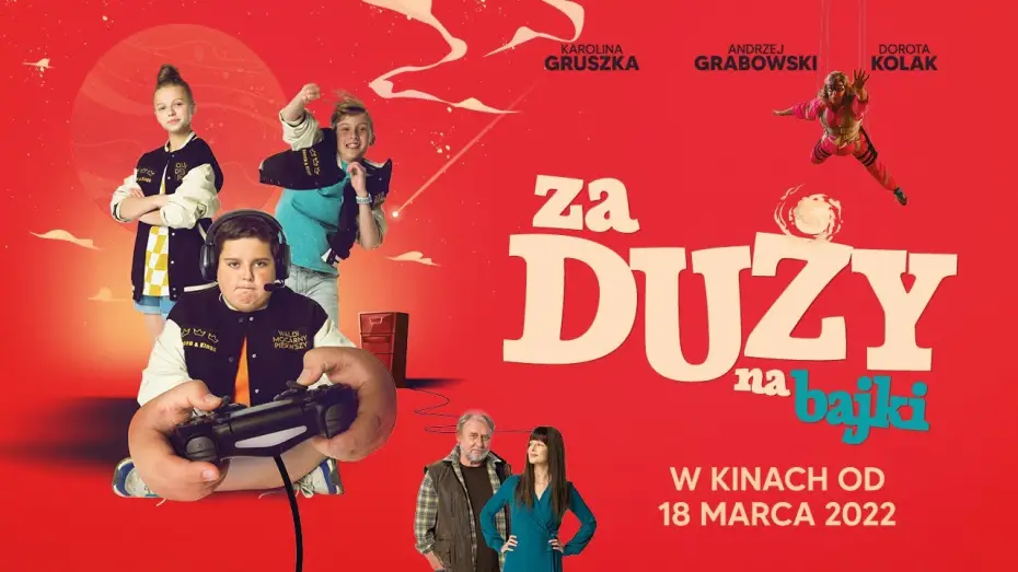 Відео до фільму Задорослий для казок — ZA DUŻY NA BAJKI | oficjalny zwiastun