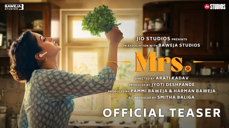 Відео до фільму मिसिज़ — Mrs Official Teaser | Sanya Malhotra | Nishant Dahiya | Kanwaljit Singh | Arati Kadav