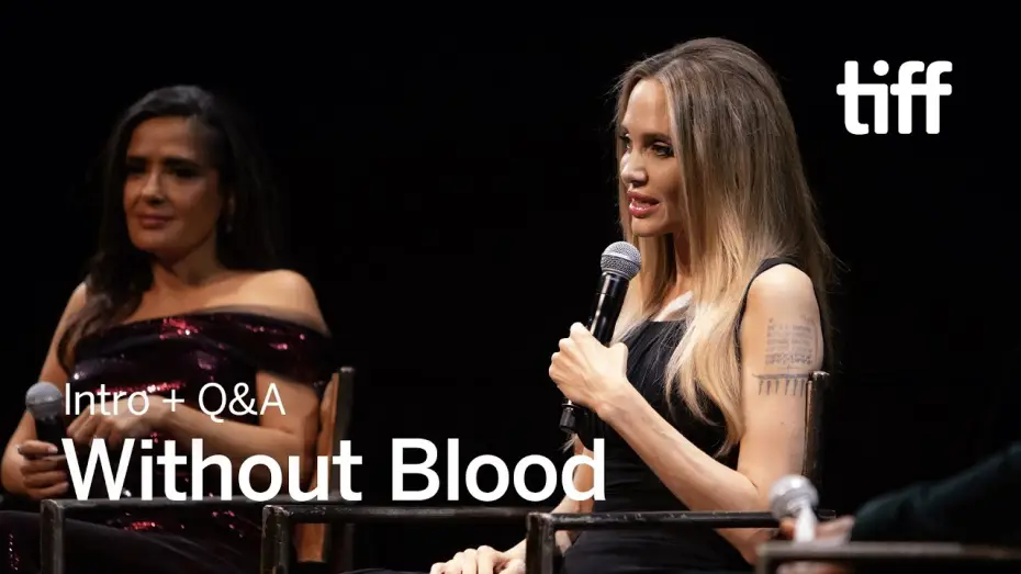 Відео до фільму Без крові — TIFF 2024 Intro + Q&A  With Angelina Jolie & Salma Hayek