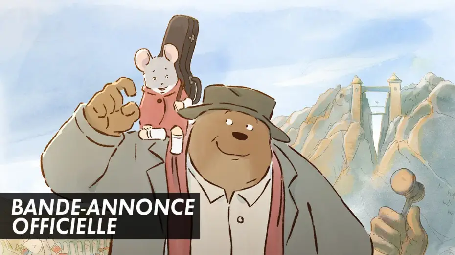 Відео до фільму Нові пригоди Ернеста й Селестіни — Ernest et Célestine, le Voyage en Charabie - Bande Annonce [VF]