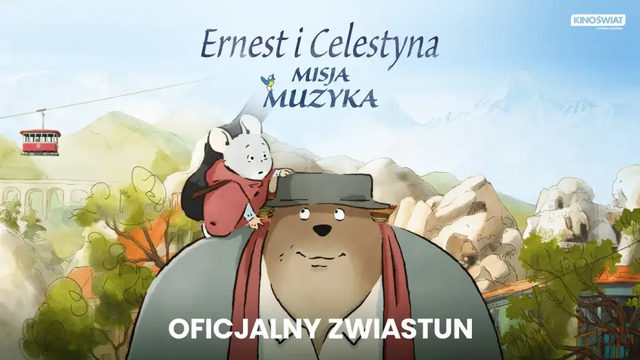 Відео до фільму Нові пригоди Ернеста й Селестіни — Oficjalny zwiastun