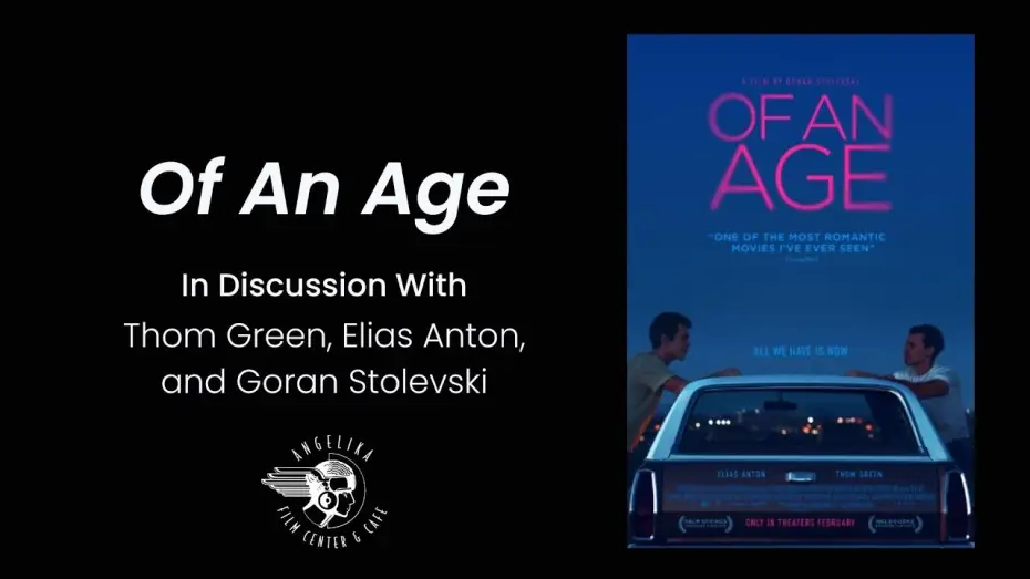 Відео до фільму Епохи — OF AN AGE | In Conversation with Thom Green, Elias Anton, and Goran Stolevski
