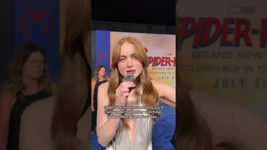 Відео до фільму Людина-павук: Абсолютно новий день — A one word tease from Sadie Sink