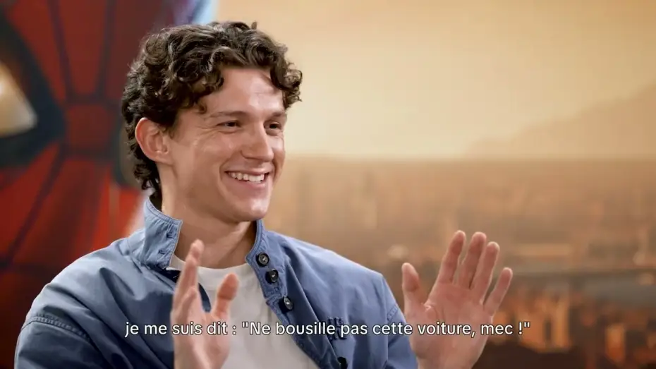 Відео до фільму Людина-павук: Абсолютно новий день — SPIDER-MAN : BRAND NEW DAY - Rencontre entre TOM HOLLAND et ESTEBAN OCON