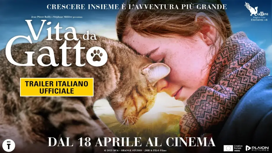 Відео до фільму Котяче життя. Велика пригода Муурр — Vita Da Gatto - Trailer Italiano Ufficiale
