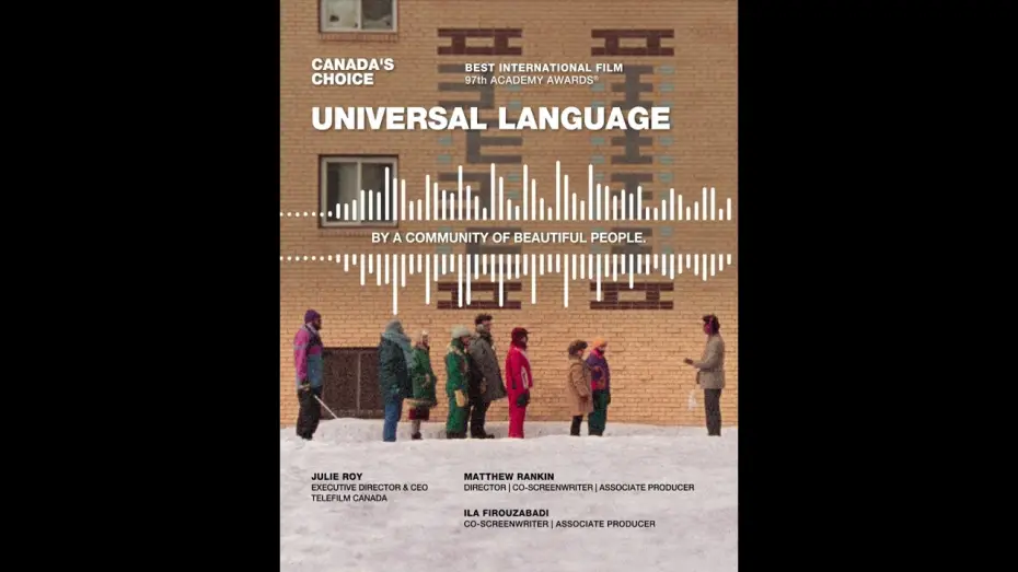 Відео до фільму Une langue universelle — Oscars 2025: UNE LANGUE UNIVERSELLE representing Canada