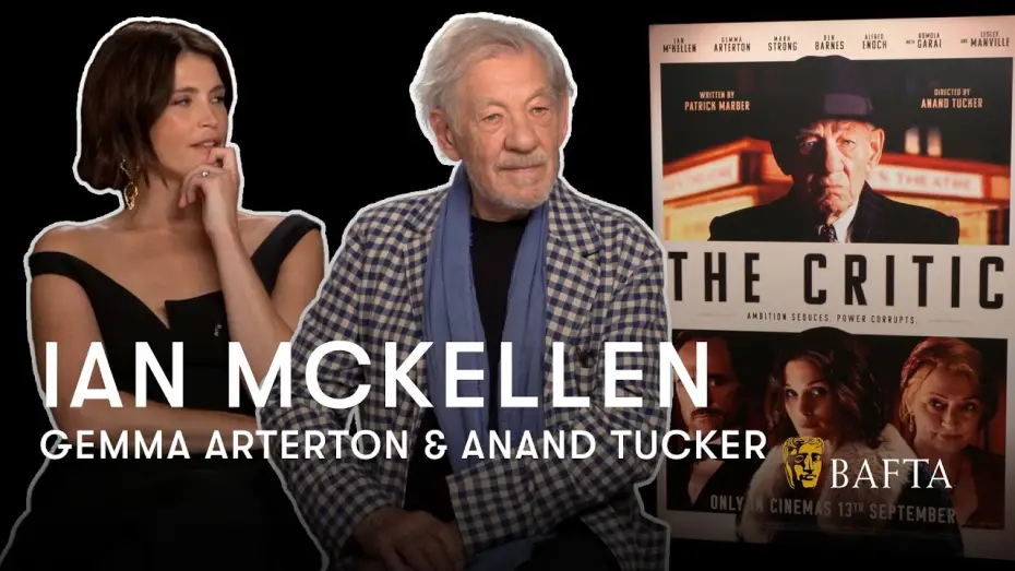 Відео до фільму Критик — Ian McKellen & Gemma Arterton Reveal their Slightly Disastrous First Day on The Critic | BAFTA